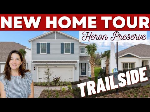 NEW CONSTRUCTION HOME TOUR - HERON PRESERVE - ALL AGES GATED COMMUNITY - TRAILSIDE - Port St Lucie