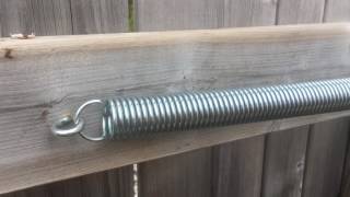 DIY Install a Gate spring, Backyard Gate Spring Shut