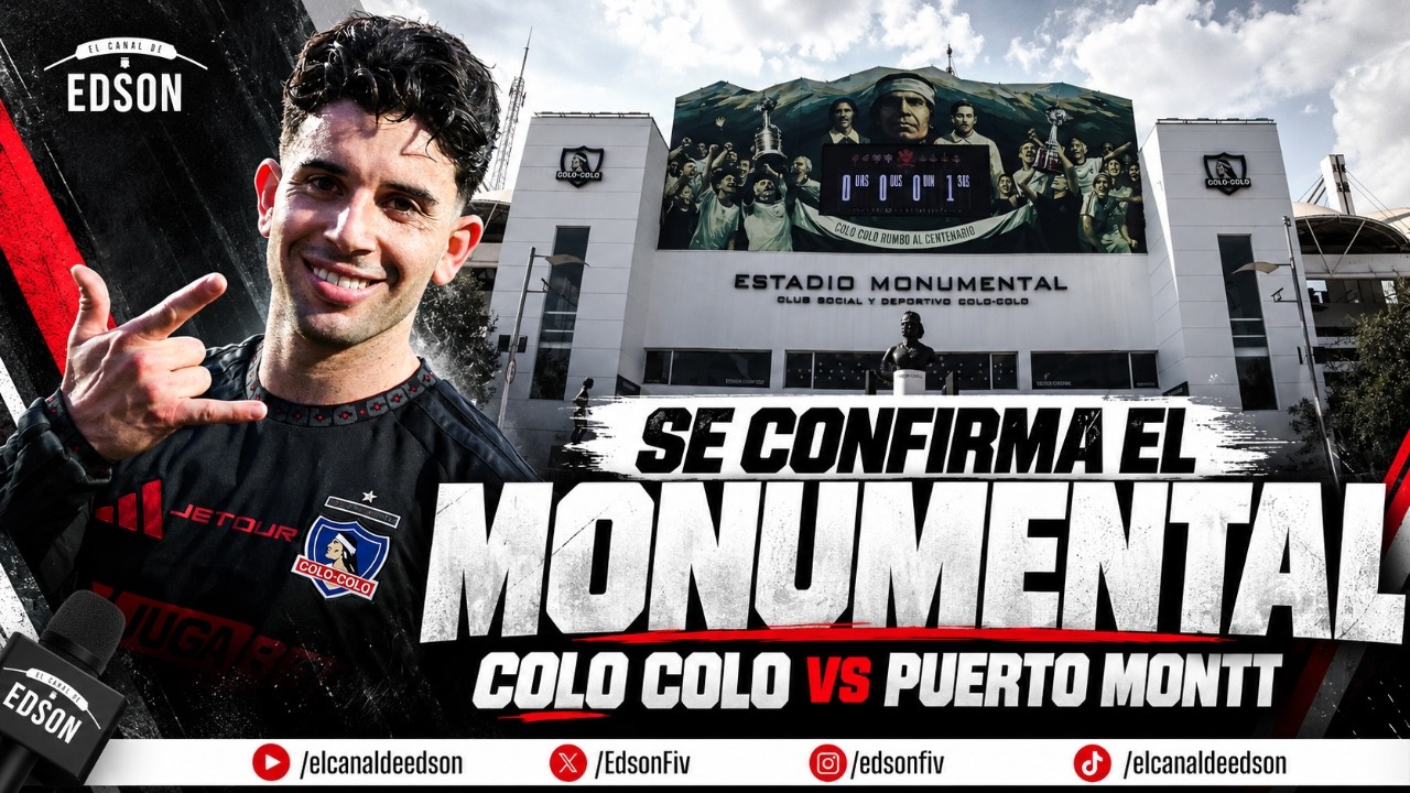 ⚪⚫ COLO COLO RECIBIRÁ A DEPORTES PUERTO MONTT EN EL MONUMENTAL ⚪⚫