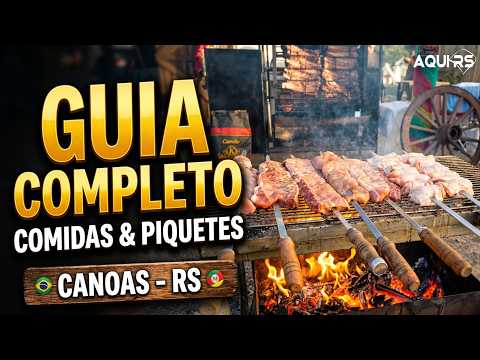 ACAMPAMENTO FARROUPILHA 2026 - CANOAS: Preços das Comidas e Tour Completo!