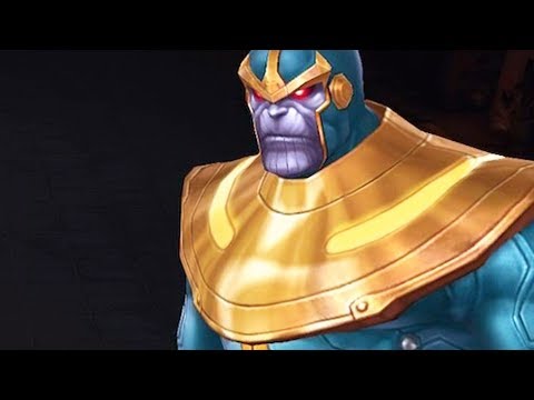 MARVEL: Future Fight - Chapter 13 Last Boss Battle, Thanos + Ending!