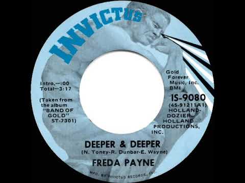 1970 HITS ARCHIVE: Deeper & Deeper - Freda Payne (mono 45)