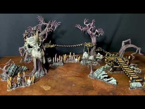 Painting The Heart of Ghur Terrain