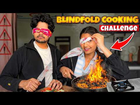 Blindfold Cooking Challenge 😱