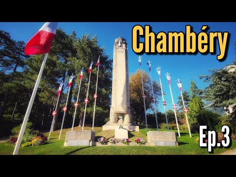 Chambéry - walking tour | France FR - October 2021 | 4K 60fps (UHD)