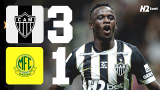 ATLÉTICO 3X1 MIRASSOL: GOLS de MINDA, MAYCON E CISSÉ!