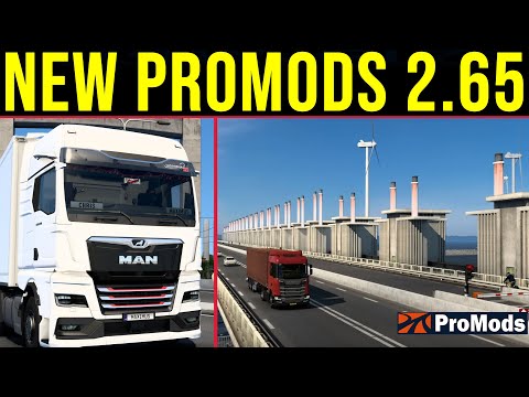 ETS2 ProMods 2.65 - Preview I NEW ProMods 1.47 [2394] EURO TRUCK SIMULATOR 2