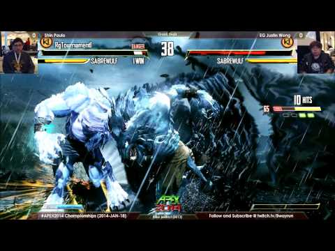 APEX 2014   KI GF   Shin Paulo VS EG Justin Wong