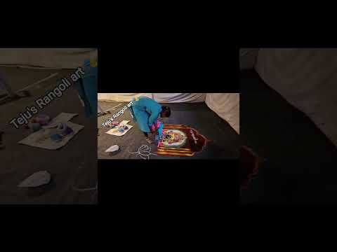 teju Rangoli art#maharashtrianrangoli #tejaswinishirke#