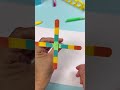 Make A Mini Fan Using Sticks And A Bottle Cap ️