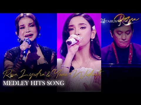 ROSSA X YOVIE WIDIANTO X LYODRA - MEDLEY HITS SONG | KONSER 25 TAHUN ROSSA