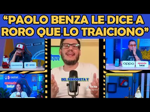 PAOLO BENZA tells his truth and CARLOS OROZCO RESPONDS | LA RORO NETWORK