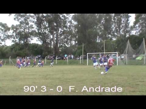 Sub 14 2° Fecha Torneo Apertura 2014 Central Español 0-3 Defensor - goles Barros, Falconis y Andrade
