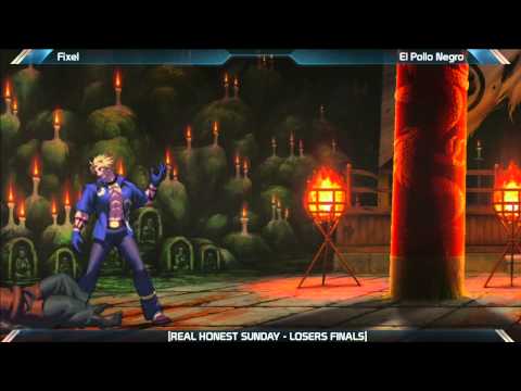 KOFXIII: Fixel vs El Gallo Negro - Losers Finals - Real Honest Sunday 6.2