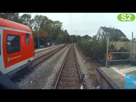 (TIMELAPSE) Führerstandsmitfahrt 2018 S-Bahn München - S2 Petershausen - Erding