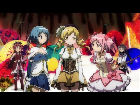 Madoka Magica Magia Record - Sayaka and Madoka save Mami (Blu-ray)