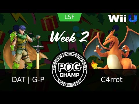 Pog Champ Winter W2 - Losers Semi-Finals - DAT | G-P (Ike) vs. C4rrot (Charizard)