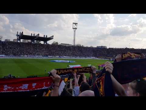 Pogoń Szczecin - Sandecja Nowy Sącz Wyjście Hymn Pierwszy Gwizdek 28.04.2018