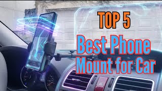 TOP 5: Best Phone Mount for Car in 2026 | Rock-Solid & Zero Shake (Tested!)