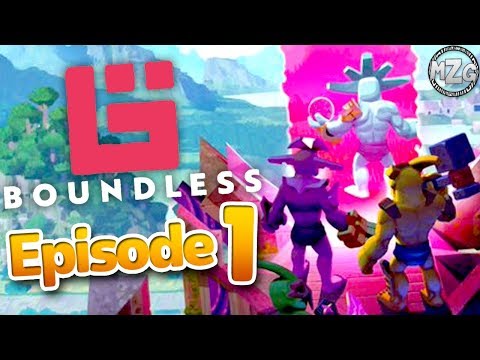 Minecraft in SPACE!? - Boundless Gameplay Walkthrough - Episode 1 (PlayStation 4)