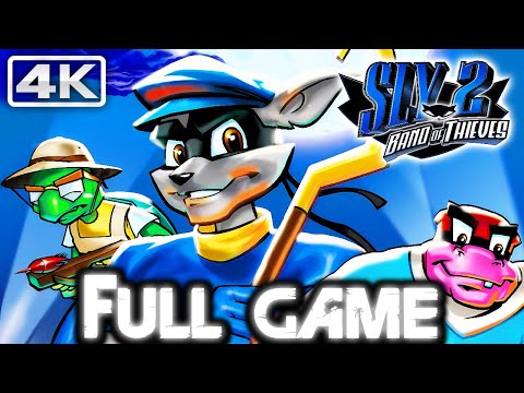 SLY 2: BAND OF THIEVES Gameplay Walkthrough FULL GAME 100% (4K 60FPS) No Commentary