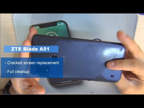 📱 ZTE Blade A51 🔧 New Screen Replacement & Full Cleaning ✨