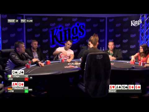 CASH KINGS E45 1/2 - DE - NLH 2/5 ante 5 - Live cash game poker show