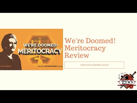We're Doomed Meritocracy Expansion Pack Board Game Review