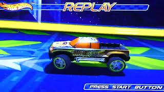Swapped Music Hot Wheels World Race (PS2) Mega Duty On Space Out (Replay)