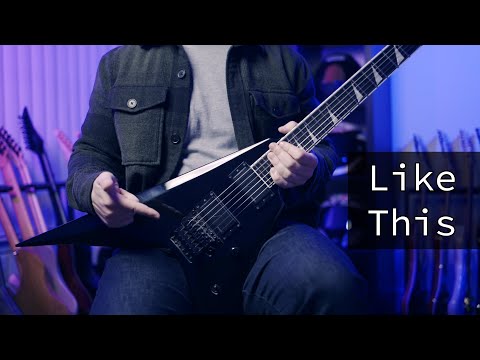 How to Play a Flying V Guitar Sitting Down