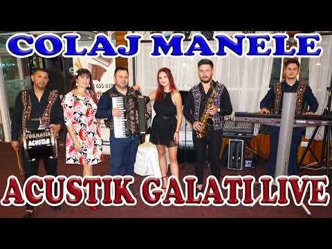 FORMATIA ACUSTIK GALATI - COLAJ MANELE LIVE PETRECERE- SAXOFON ACORDEON SOLIST