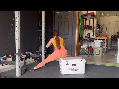 Lateral Lunge to Box