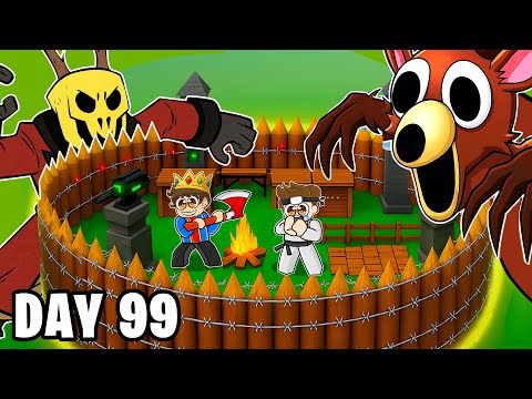 Finally We COMPLETED 99 Nights In The Forest 😱| Roblox