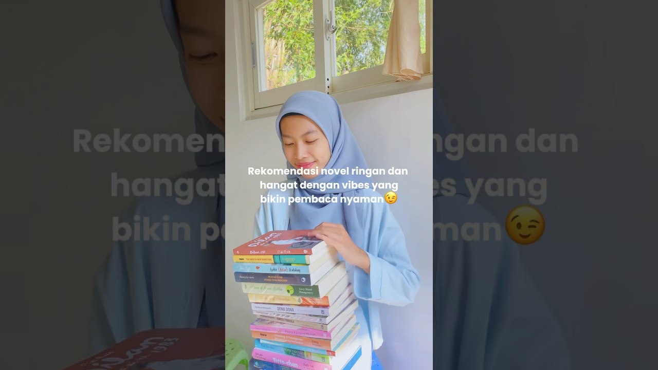 Rekomendasi novel ternyaman buat dibaca😍 #shorts #books #booktube #fyp