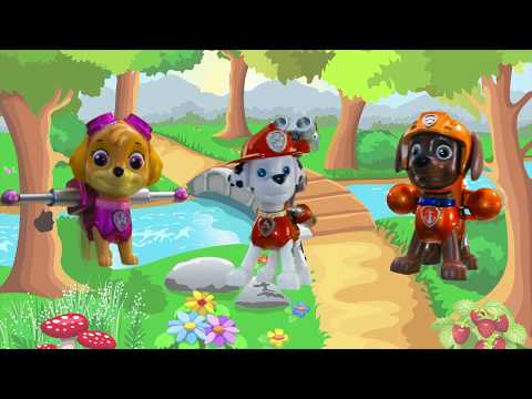 PAW Patrol Color Change 3 🌈 Learn Colors Finger Family Nursery Rhymes