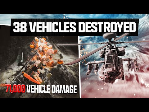 FLAWLESS Attack Helicopter Run! 38 Vehicles Destroyed | 0 Deaths | BF6 Operation Firestorm