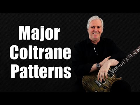 How to Play Coltrane Patterns - Major Chords (+Free PDF)