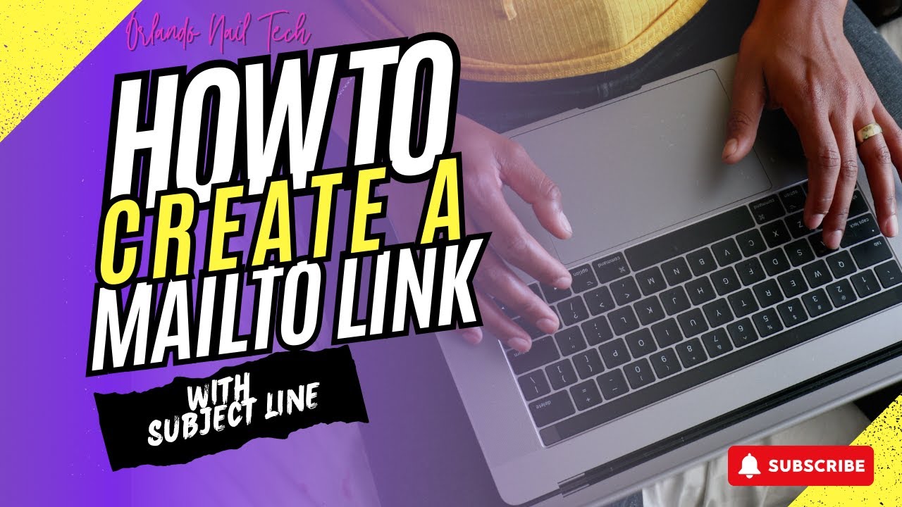 Orlando Nail Tech: How to create a mailto link with email subject line fast and easy!