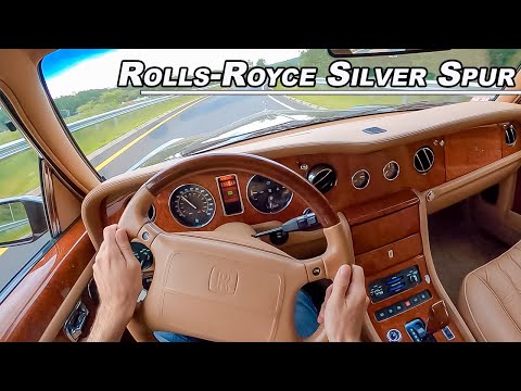 1999 Rolls-Royce Silver Spur - The End Of The British Era (POV Drive Binaural Audio)