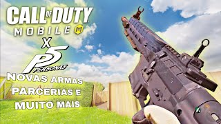 CODM x Persona 5, arma de caixa, novas armas e novidades da temporada S6/S9 