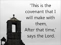 This is the covenant