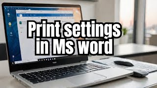 print settings in ms word