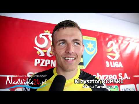 18.08.2019 K. Ropski po meczu: Siarka Tarnobrzeg - Sokół Sieniawa 2:0