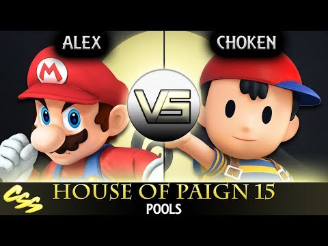 [House of Paign 15] Pools: Alex (Mario) vs. Choken (Ness)