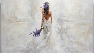 Floral Lady in Art | Visual Poem - Rose, How are you so Beautiful | A Living Painting Dream