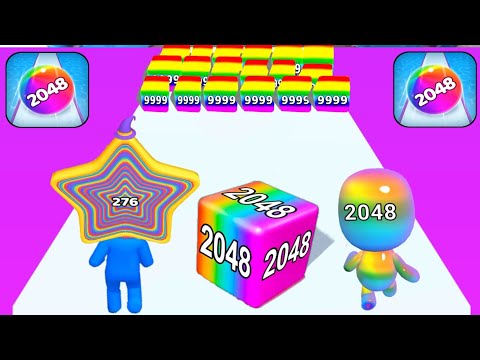 Satisfying Mobile Games - Ball Run-merge 2048,jelly run 2048,Canvas run,Layer Man,Number Run