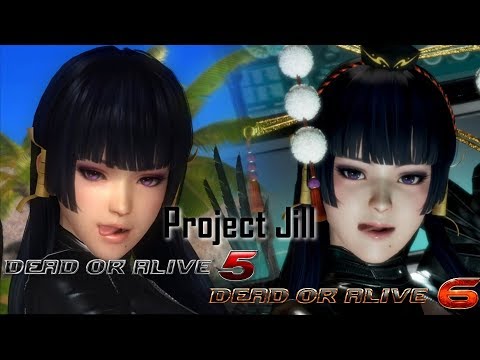 DOA6 x DOA5LR MIX High Level Nyotengu Gameplay part 2 - Project-JILL-