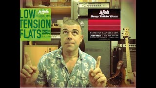 Video thumbnail for BASS STRINGS COMPARISON - LA BELLA LOW TENSION VS LA BELLA DEEP TALKIN - Andy's Vintage Guitars by ANDY'S VINTAGE GUITARS