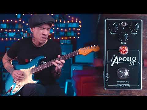Spaceman Effects Apollo VII overdrive - pedal demo by RJ Ronquillo