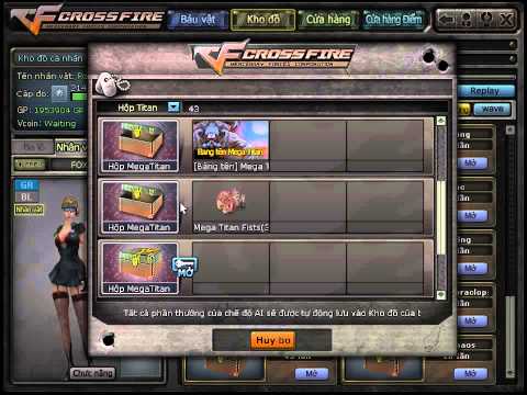 CrossFire VN - 100 Heavy Titan crates opening